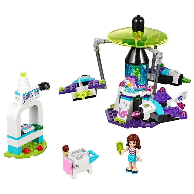 LEGO乐高 Friends -好朋友系列 -游乐场太空飞船LEGC41128 6-12岁 塑料玩具 100-200块图片