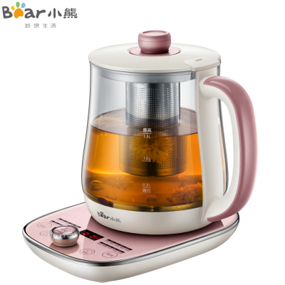小熊(Bear)YSH-A15E1养生壶全自动加厚玻璃多功能烧水花茶壶煮茶器