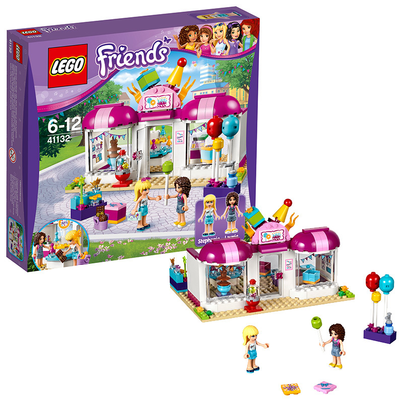 [苏宁自营]LEGO乐高 LEGO Friends -好朋友系列 -心湖城派对礼品店LEGC41132