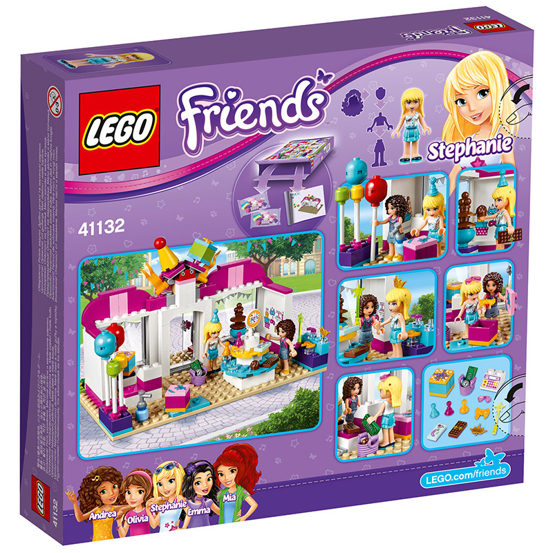 [苏宁自营]LEGO乐高 LEGO Friends -好朋友系列 -心湖城派对礼品店LEGC41132