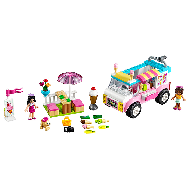 LEGO 乐高 艾玛的冰淇淋车10727 塑料玩具 100-200块 3-6岁
