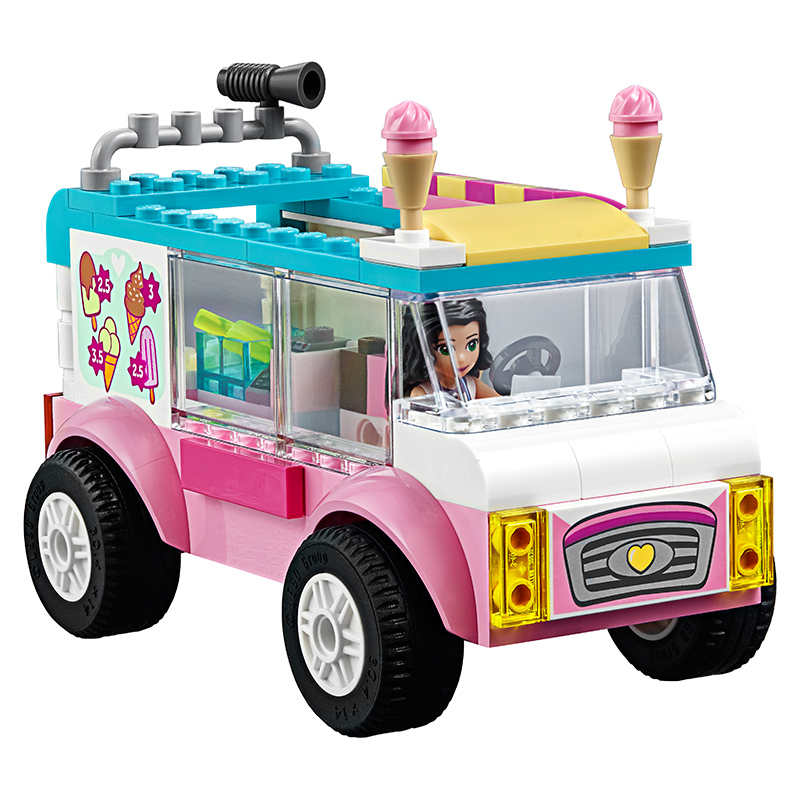 LEGO 乐高 艾玛的冰淇淋车10727 塑料玩具 100-200块 3-6岁