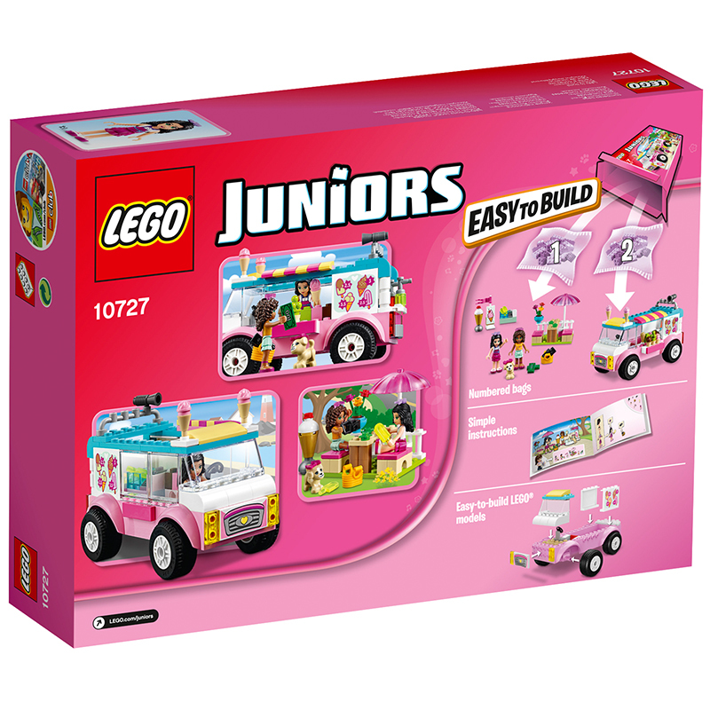 LEGO 乐高 艾玛的冰淇淋车10727 塑料玩具 100-200块 3-6岁