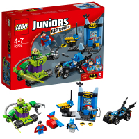 LEGO乐高- 小建筑师系列Juniors蝙蝠侠与超人大战(萊克斯•盧瑟)10724 3-6岁 100-200块塑料玩具