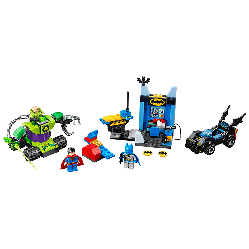 LEGO乐高- 小建筑师系列Juniors蝙蝠侠与超人大战(萊克斯•盧瑟)10724 3-6岁 100-200块塑料玩具