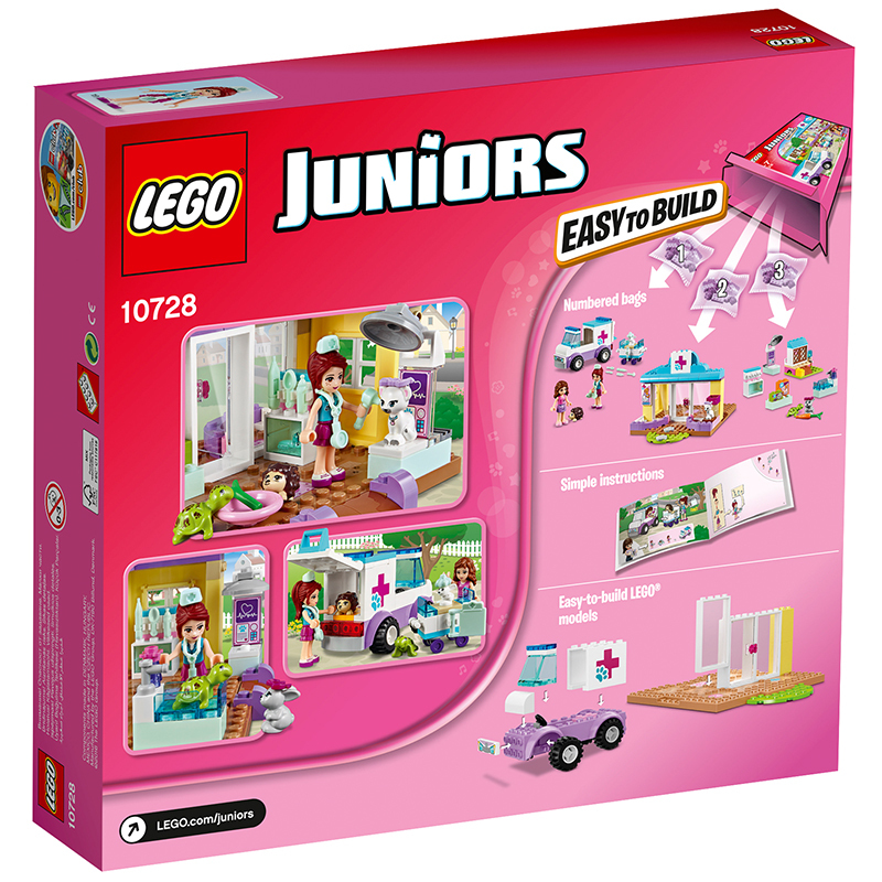 [苏宁自营]LEGO 乐高- 小建筑师系列 米娅的宠物诊所LEGC10728