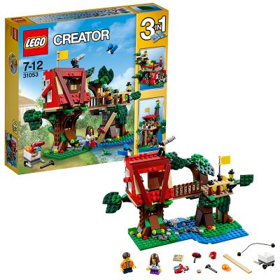 LEGO 乐高 创意百变树屋探险31053 塑料玩具 200块以上7-12岁