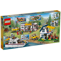 LEGO 乐高- 创意三合一系列 Creator度假露营车LEGC31052 塑料积木8-10岁200块以上