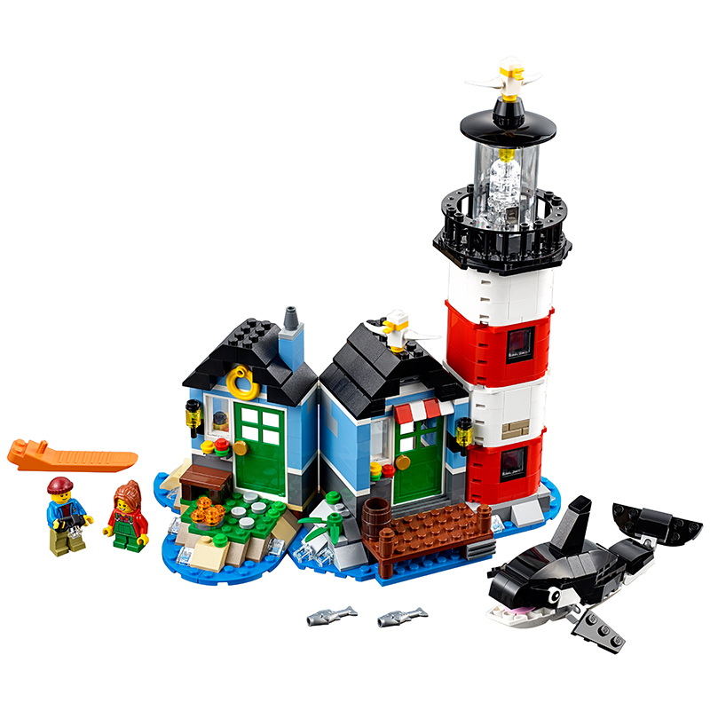 LEGO 乐高 创意百变灯塔小屋31051 塑料玩具 200块以上 10岁以上