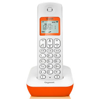 德国集怡嘉(Gigaset)原西门子品牌电话机A190鲜果橙 数字无绳电话办公固定电话家用无线固话座机 单主机