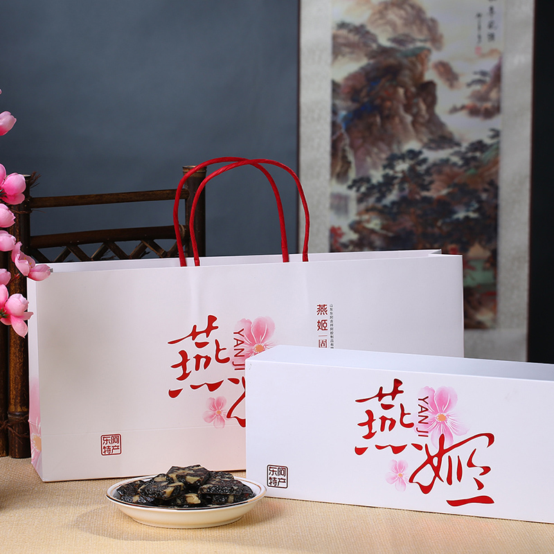 [买2赠1原品]燕姬 山东东阿(即食阿胶糕)阿胶固元糕 原味210g