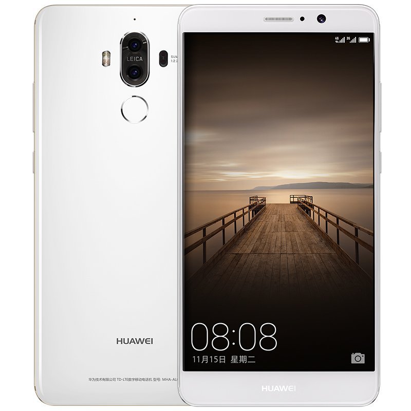 HUAWEI/华为mate9 6GB+128GB 陶瓷白 移动联通电信4G手机