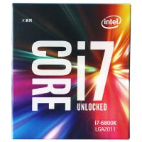 Intel/英特尔 6800k盒装酷睿i7 cpu超频6核12线程处理器