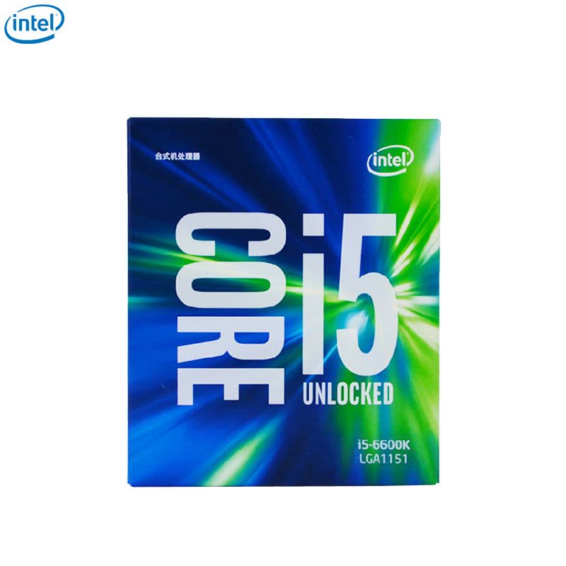 Intel/英特尔 i5-6600K cpu 盒装酷睿i5四核6M处理器图片