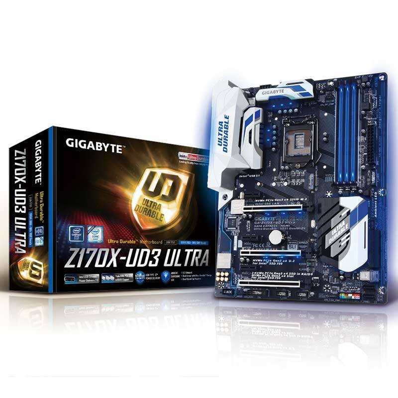 苏宁自营技嘉(GIGABYTE)Z170X-UD3 Ultra主板 (Intel Z170/LGA 1151)