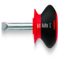 威汉 软手柄 一字螺丝起子(圆起子杆) 4.0X300 696