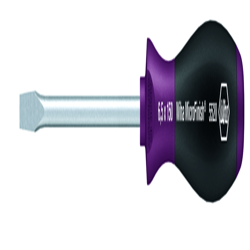 威汉 双色软柄防油一字螺丝起子 29117