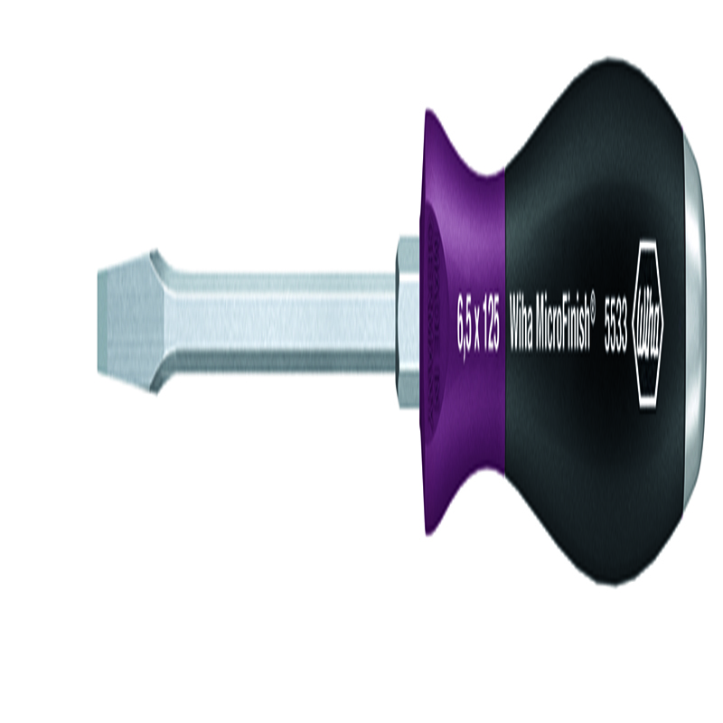 威汉 双色软柄防油一字螺丝起子 29136