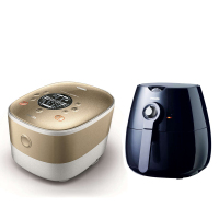 Philips/飞利浦 HD4552/00饭煲+飞利浦(Philips) 电烤炉 空气炸锅HD9220 组合