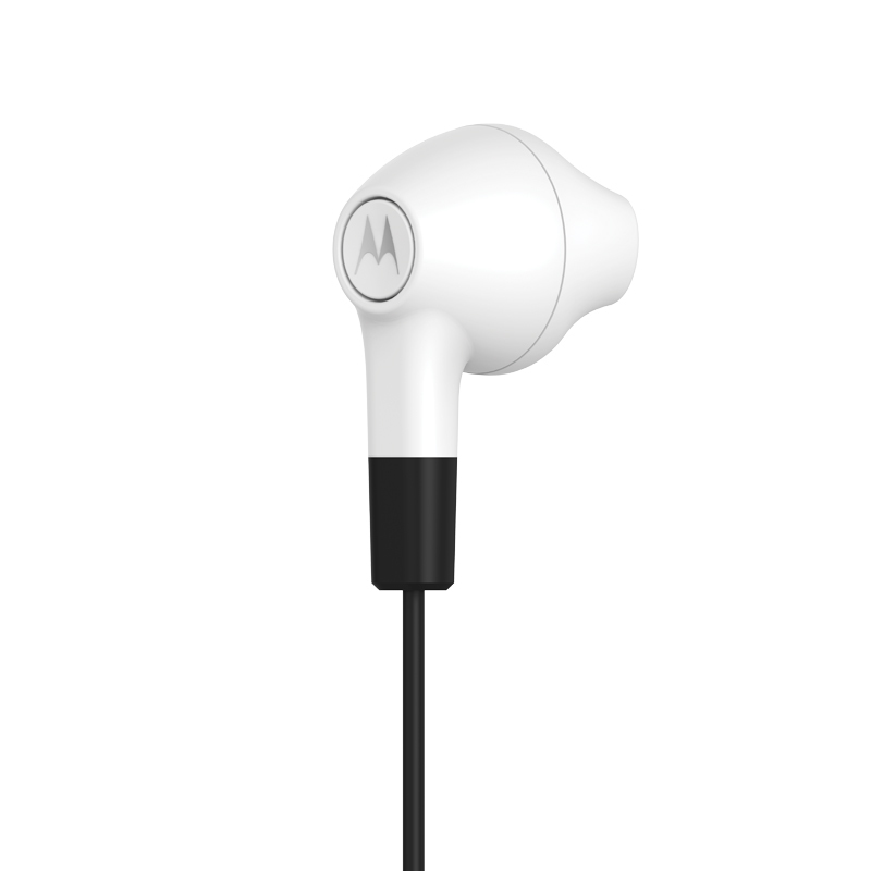 摩托罗拉(Motorola)earbuds 入耳式运动手机耳机 黑色