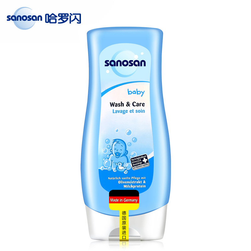哈罗闪(sanoson)婴儿滋润沐浴露400ml