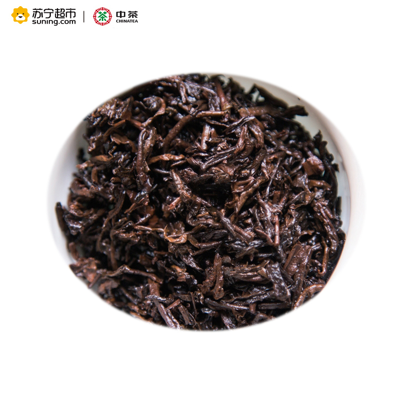 中茶牌 2016年 中茶茗山 景迈熟茶 云南普洱茶 357克/饼 中粮出品