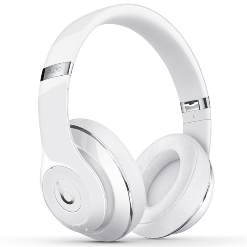 Beats Studio Wireless 头戴式耳机 炫白色 录音师蓝牙无线版 HiFi 降噪 带麦