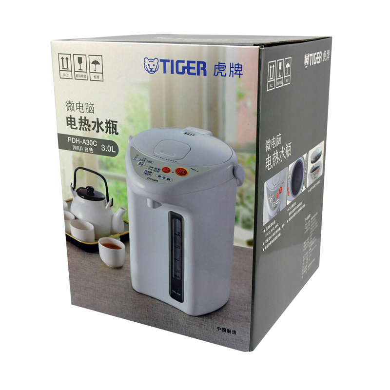 虎牌(tiger)PDH-A30C-WU 电气热水瓶 白色