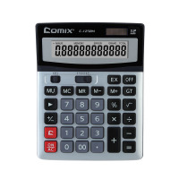 齐心(comix) C-1232M 计算器 大台 全能办公 银