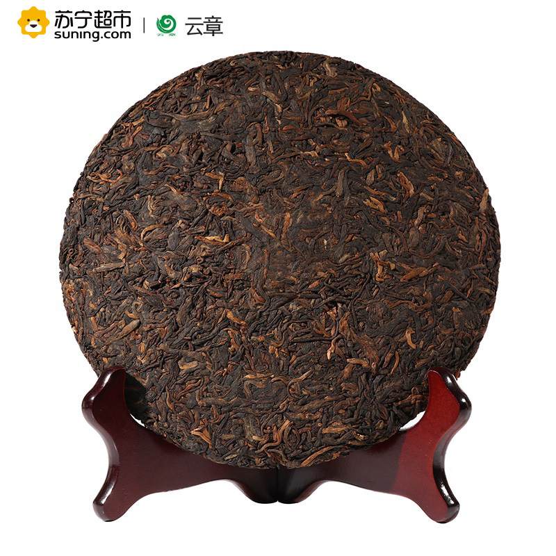 云章茶业 2014年 岁月陈香 云南普洱茶 熟茶 357克/饼 勐库大雪山