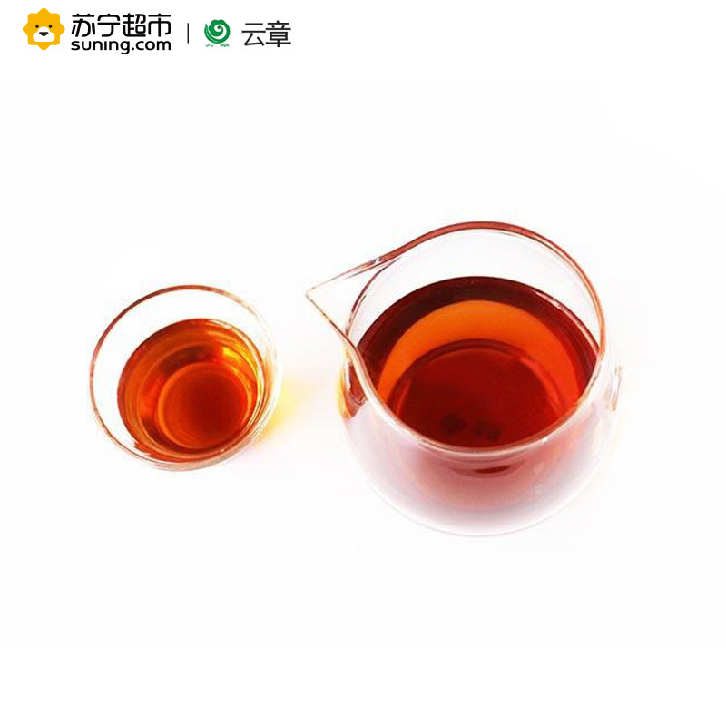 云章茶业 2014年 岁月陈香 云南普洱茶 熟茶 357克/饼 勐库大雪山