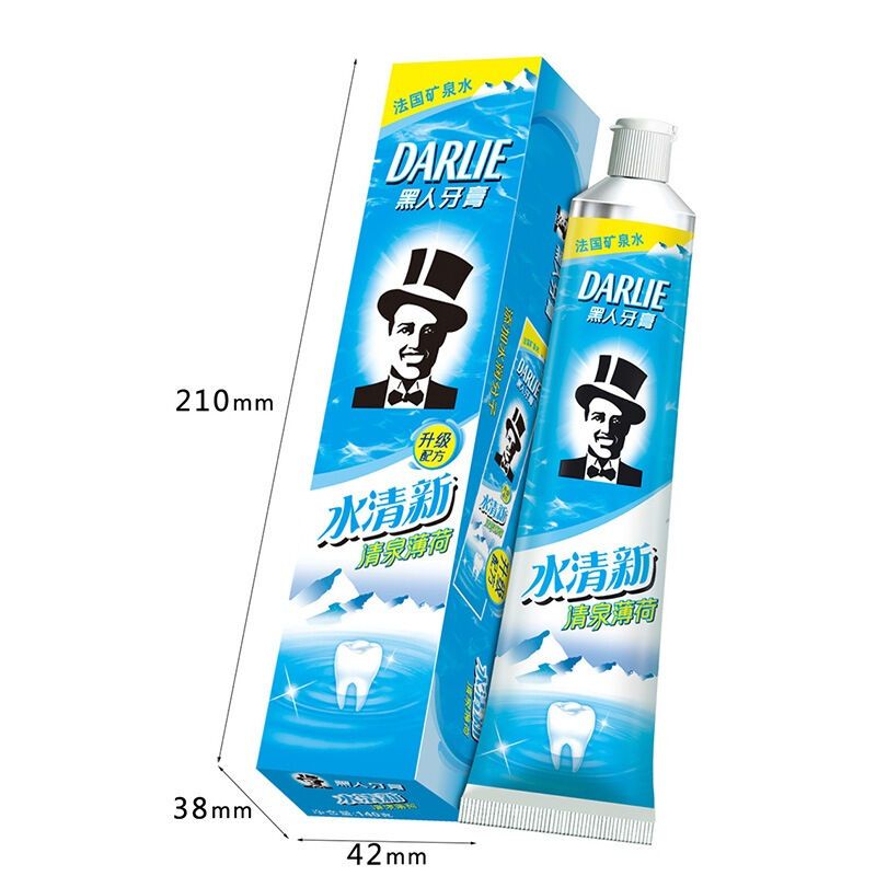 黑人(DARLIE) 水清新 牙膏 140g(整箱购)