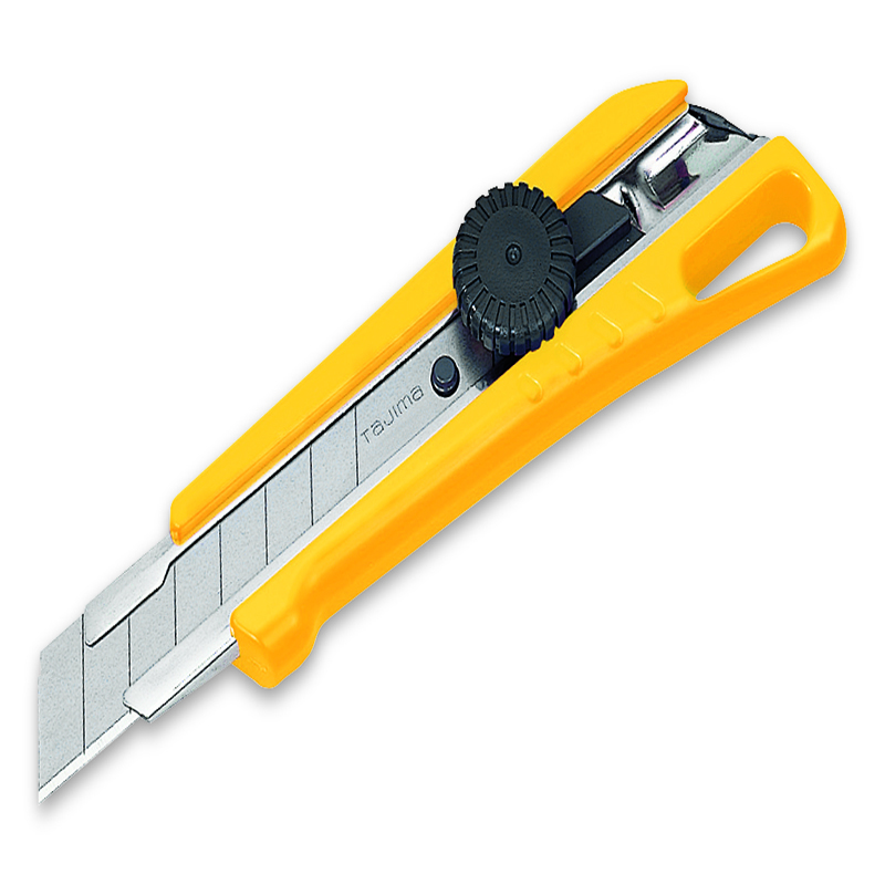 田岛中型美工刀2片备刀18mmx100mm旋钮锁定lc521b