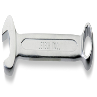 捷科 19mm铬钒钢两用扳手