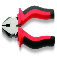 捷科 7"双色柄钢丝钳