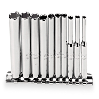 PROTO 10件套6.3MM系列英制6角长套筒组套 J47102