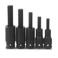 PROTO 5件套12.5MM系列英制内六角冲击旋具套筒组套 J07595