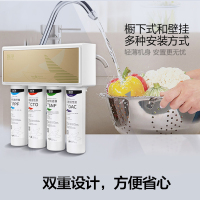 海尔(Haier)净水器 家用直饮 100G大通量 可壁挂纳滤反渗透纯水机(高净版)