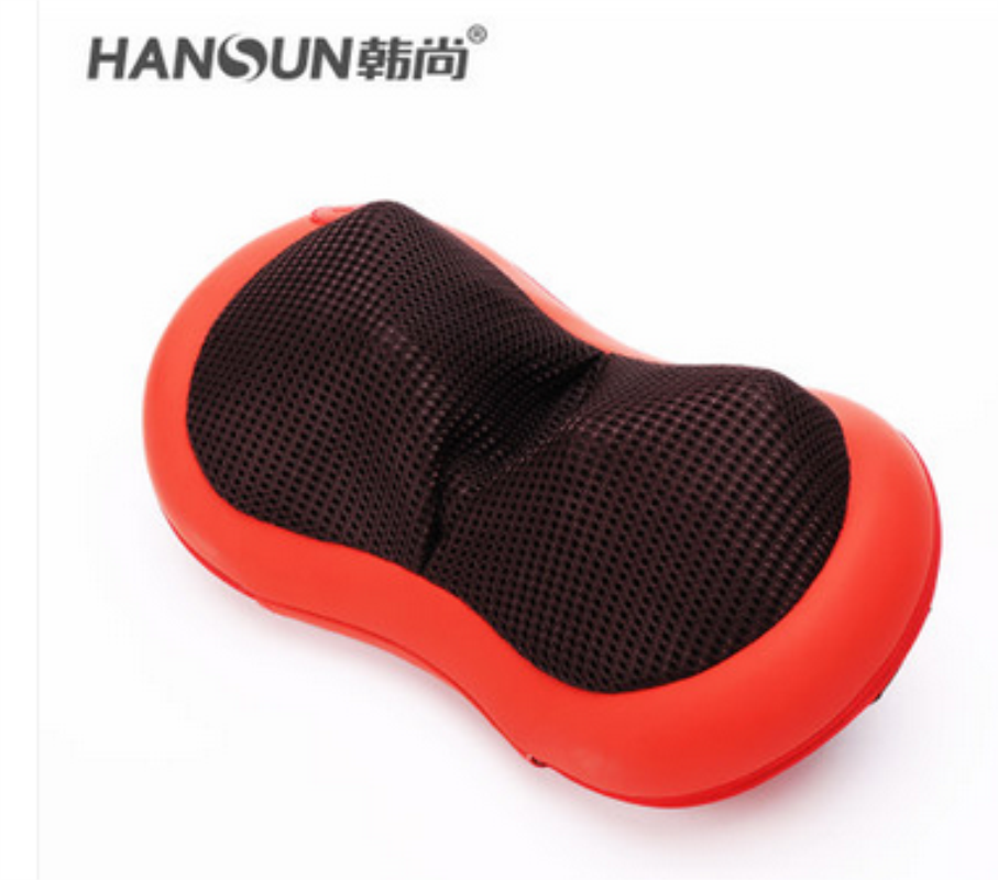 韩尚无线颈部腰部背部按摩枕HS628