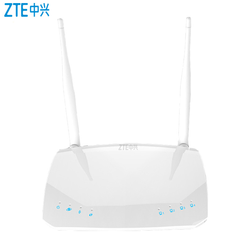 中兴(ZTE)E5560 300Mbps无线路由器家用简约双天线wifi穿墙高速稳定全年不掉线