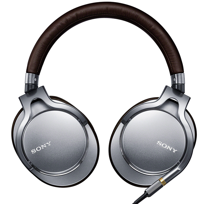 索尼(SONY) 头戴式耳机MDR-1A 高解析度立体声 银色