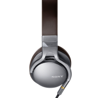索尼(SONY) 头戴式耳机MDR-1A 高解析度立体声 银色