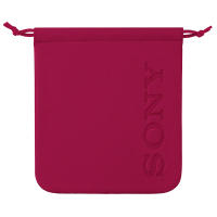 索尼(SONY) 立体声耳机MDR-100AAP 可折叠头戴式麦克风耳机 波多尔红
