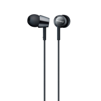 索尼 (SONY) MDR-EX150AP 入耳式耳机重低音立体声手机通话带麦 黑色