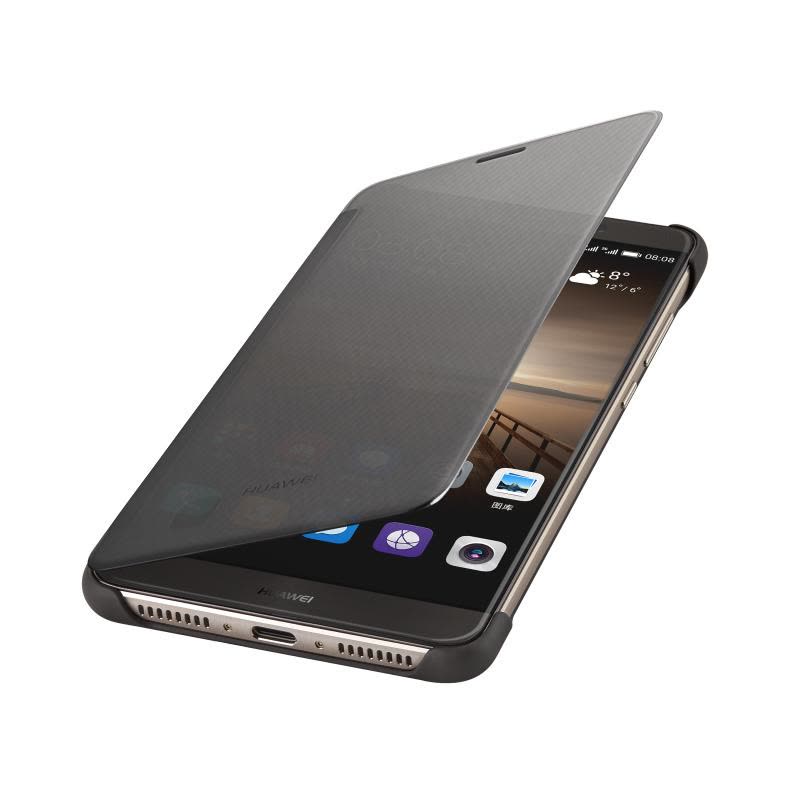华为 Mate 9手机 智能全景视窗保护套 手机保护壳 原装手机壳图片