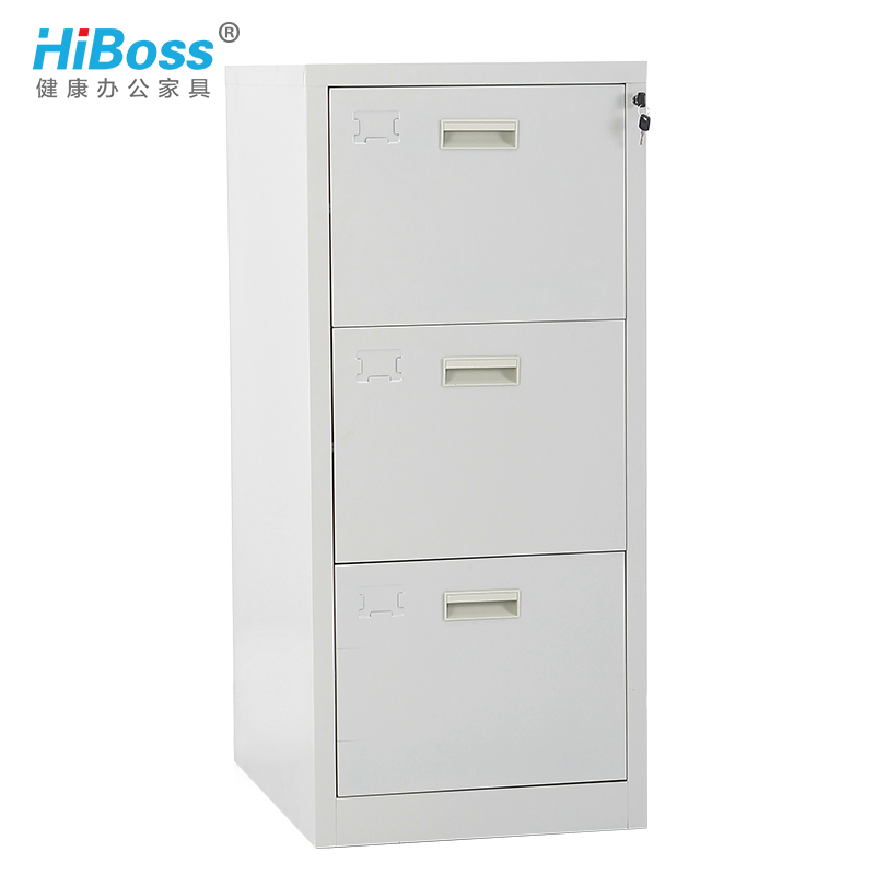 HiBoss 钢制文件柜铁皮柜办公柜斗柜挂劳柜卡片柜卡箱抽屉柜