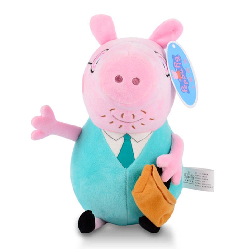小猪佩奇Peppa Pig毛绒玩具-猪爸 30cm