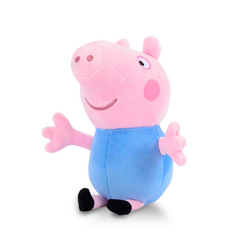 小猪佩奇Peppa Pig毛绒玩具乔治无配件19cm 动漫玩具图片