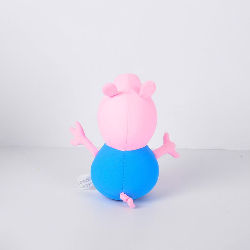 小猪佩奇Peppa Pig毛绒玩具乔治无配件19cm 动漫玩具图片