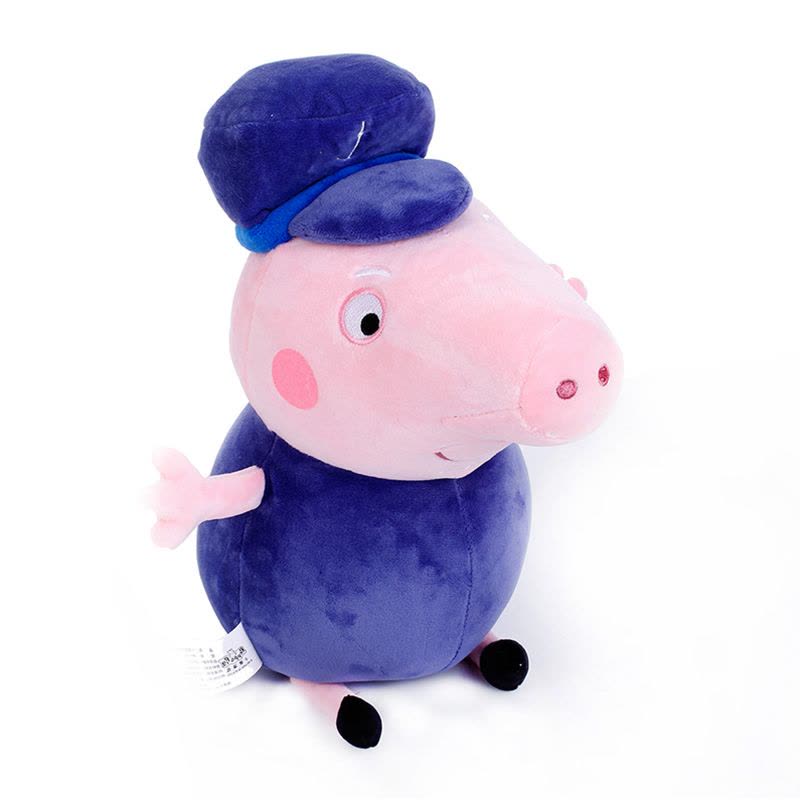 小猪佩奇Peppa Pig毛绒玩具猪爷爷 30cm图片